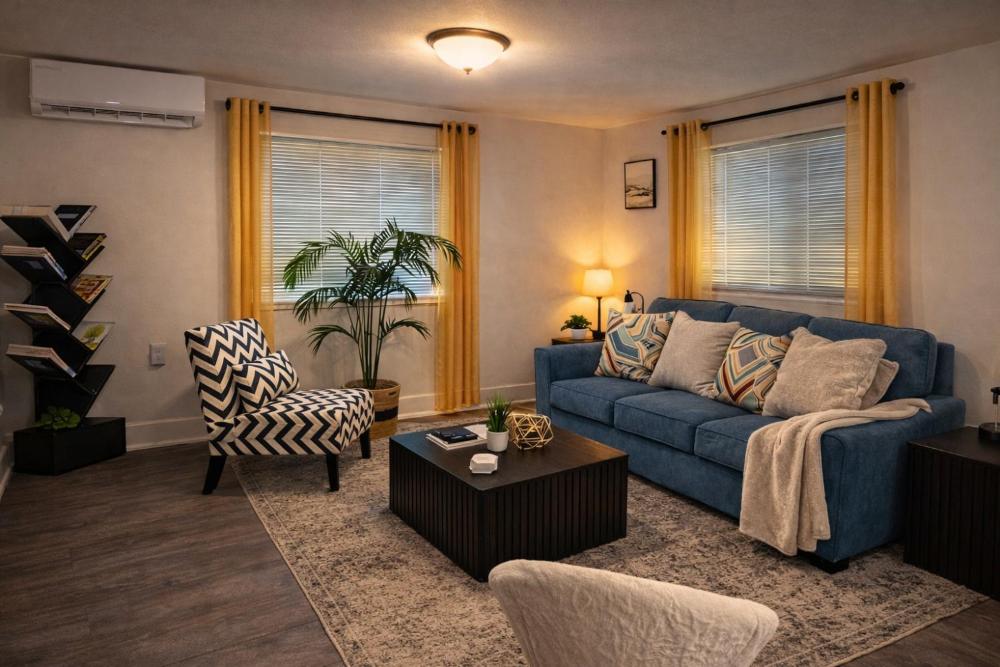 One-Bedroom Deluxe Apartment interior